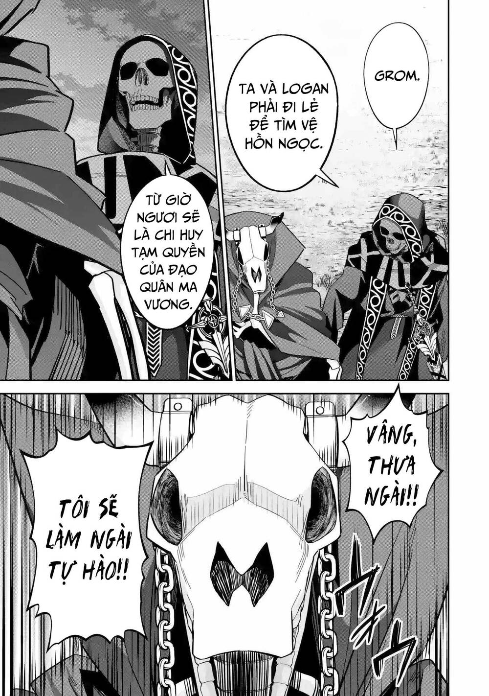 Shokei Sareta Kenja Wa Lich Ni Tensei Shite Shinryaku Sensou Wo Hajimaru Chapter 35 - Trang 2