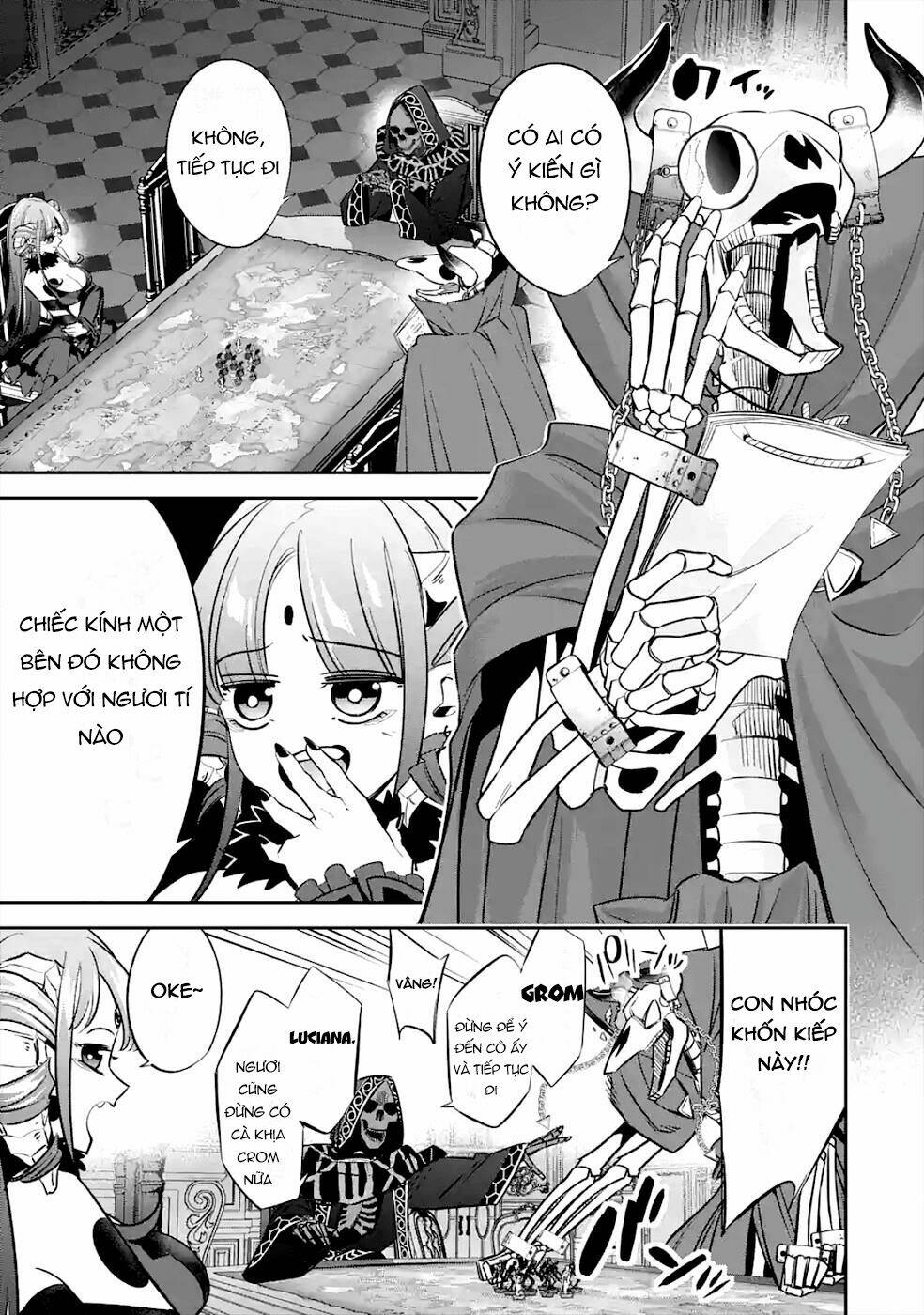 Shokei Sareta Kenja Wa Lich Ni Tensei Shite Shinryaku Sensou Wo Hajimaru Chapter 7.1 - Trang 2