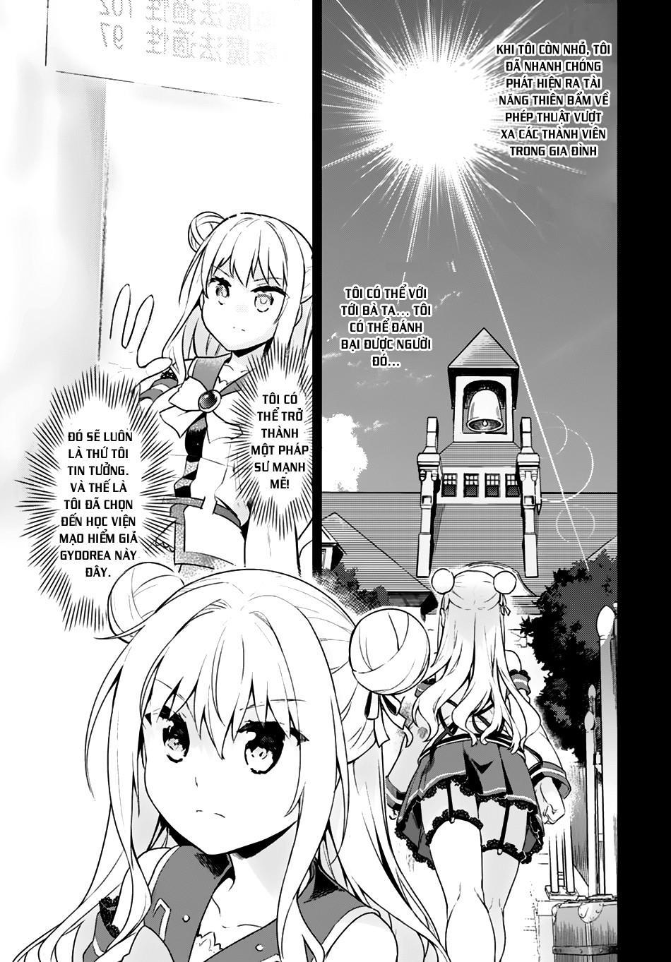 Kenshi O Mezashite Nyugaku Shitanoni Maho Tekisei 9999 Nandesukedo!? Chapter 3 - Trang 2