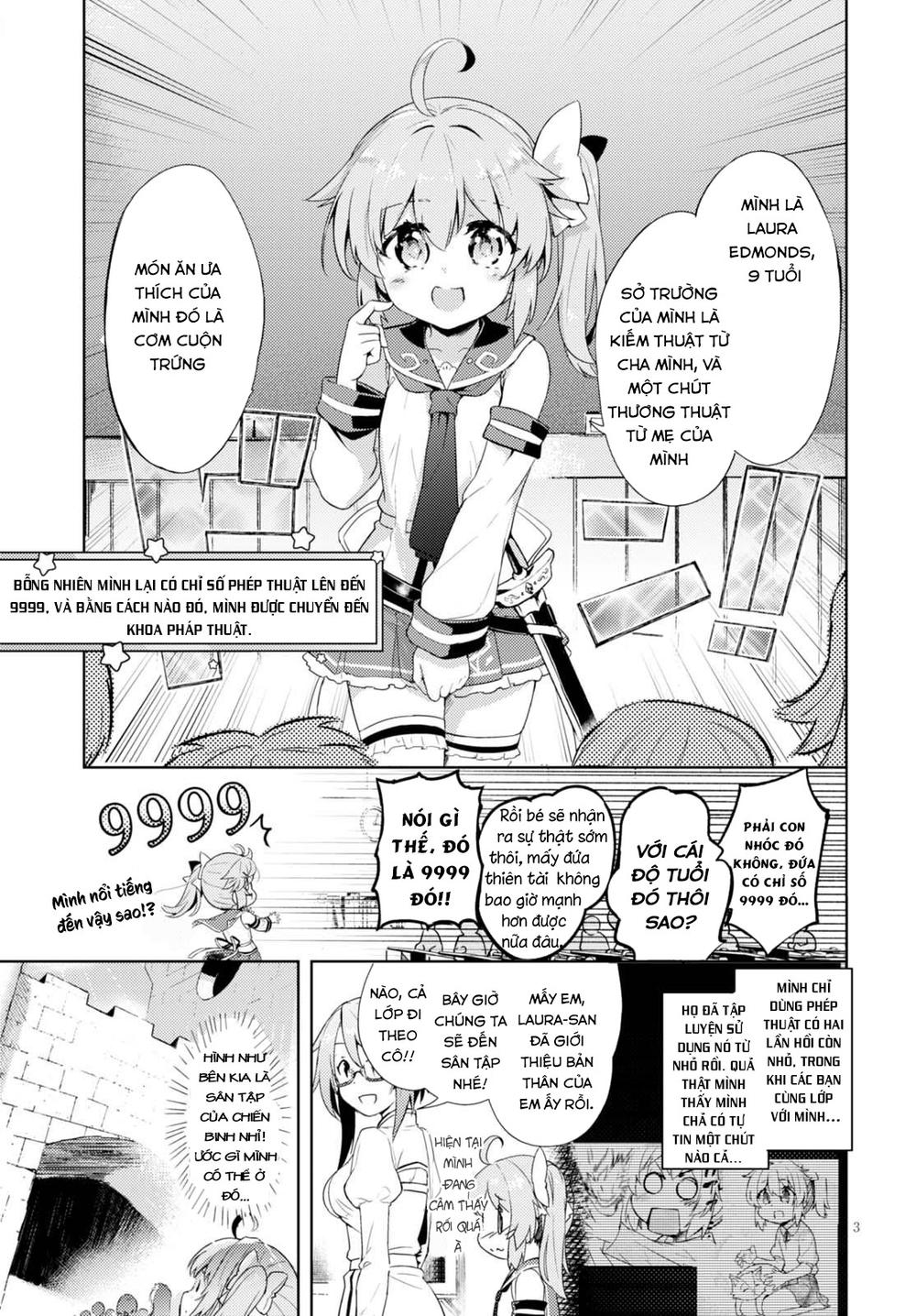 Kenshi O Mezashite Nyugaku Shitanoni Maho Tekisei 9999 Nandesukedo!? Chapter 2 - Trang 2