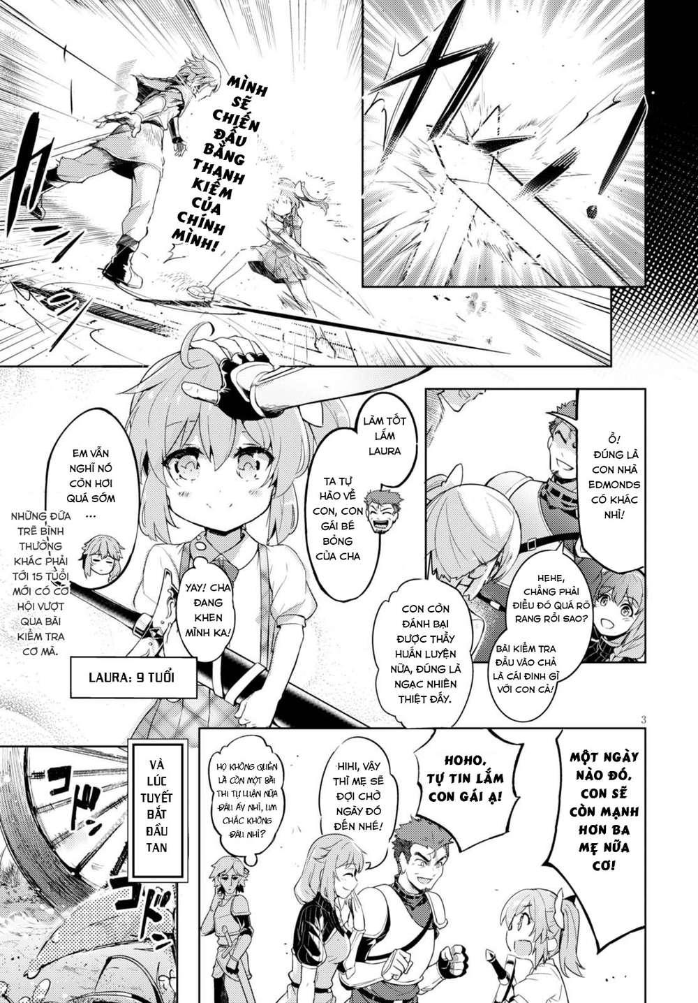 Kenshi O Mezashite Nyugaku Shitanoni Maho Tekisei 9999 Nandesukedo!? Chapter 1 - Trang 2