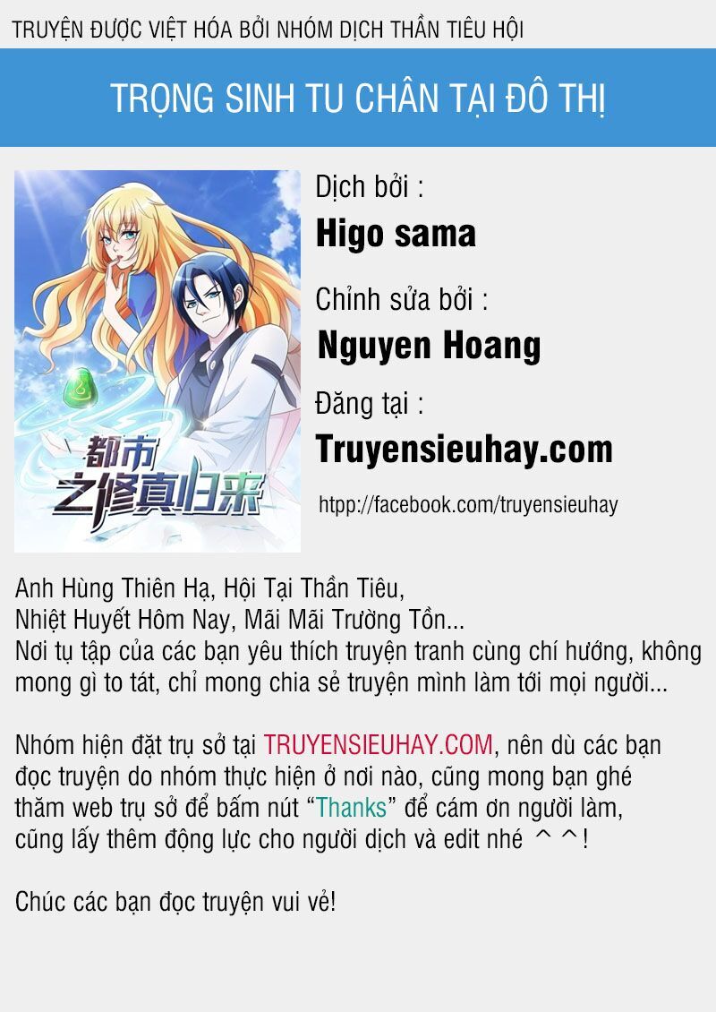 Trọng Sinh Tu Chân Tại Đô Thị Chapter 64 - Trang 2