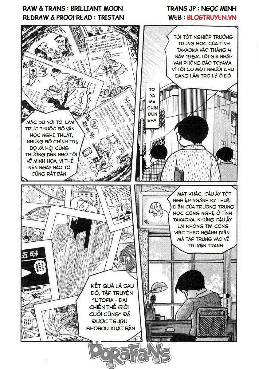 Tự Truyện Của Fujiko Fujio Chapter 1 - Trang 2