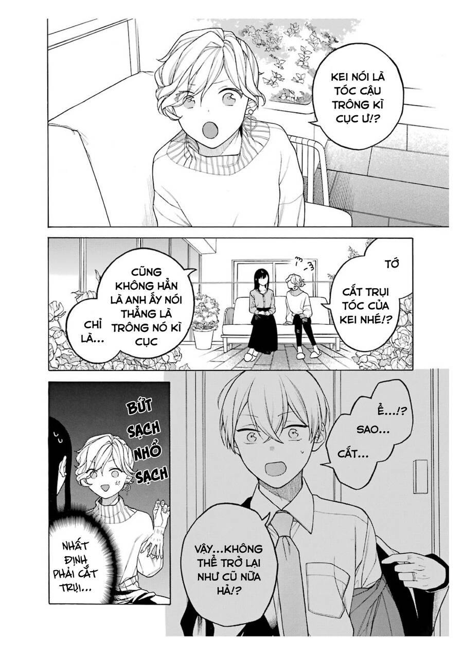 Naka No Warui Iinazuke No Hanashi Chapter 37.5 - Trang 2