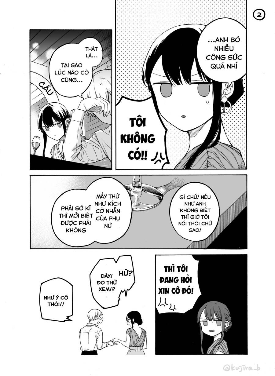 Naka No Warui Iinazuke No Hanashi Chapter 35 - Trang 2