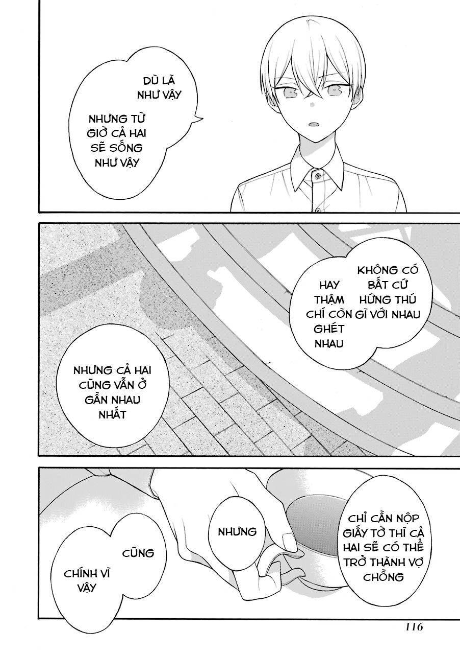 Naka No Warui Iinazuke No Hanashi Chapter 27.5 - Trang 2