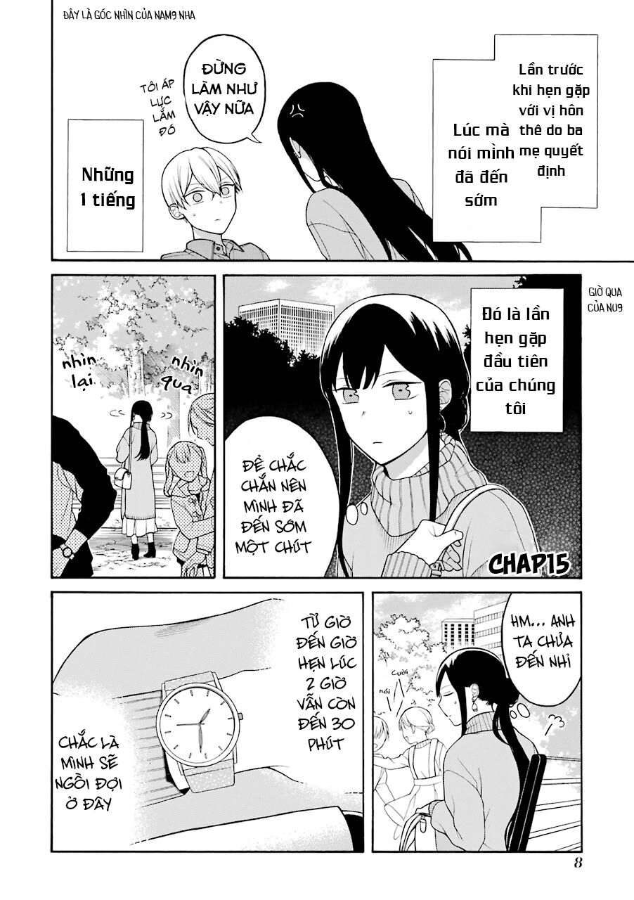 Naka No Warui Iinazuke No Hanashi Chapter 15 - Trang 2