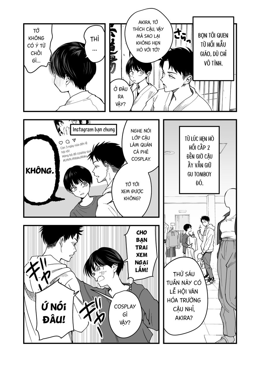 Takou No Boyish Kanojo Chapter 1 - Trang 2