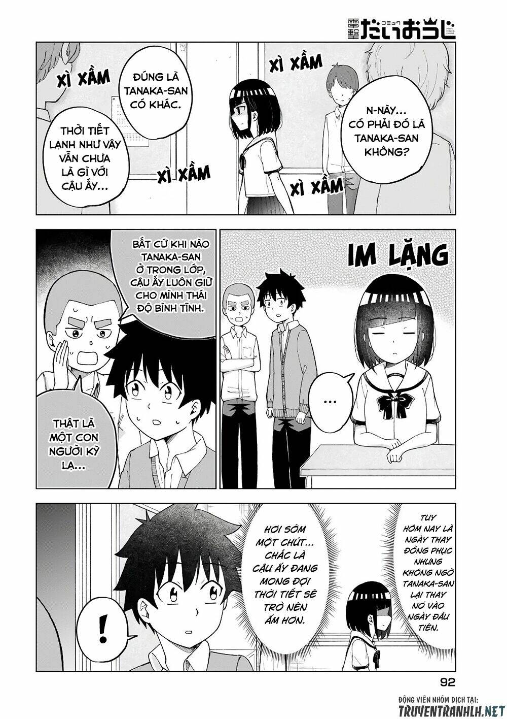 Tanaka-San Trong Lớp Tôi Thật Sự Là Siêu Đáng Sợ Chapter 39 - Trang 2