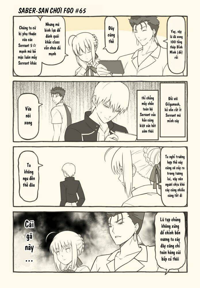 Saber-San Chơi Fgo! Chapter 51 - Trang 2