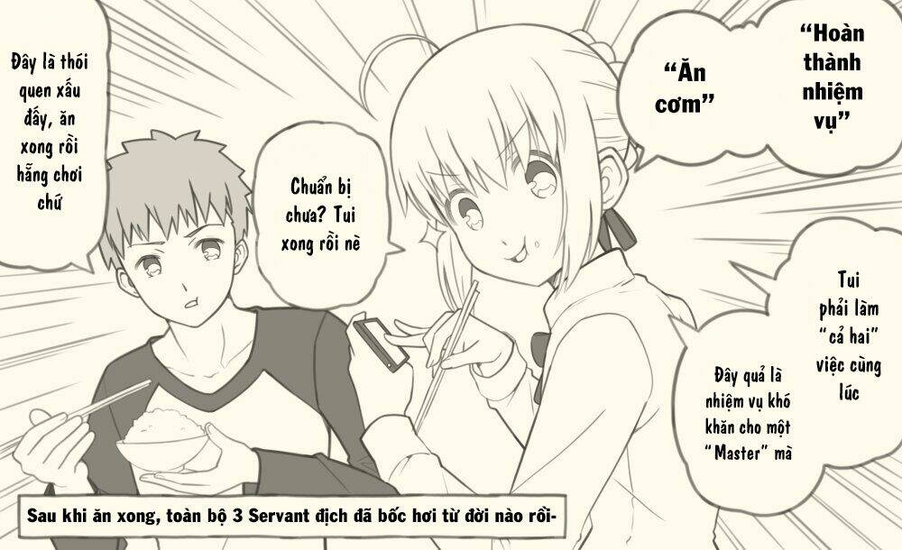 Saber-San Chơi Fgo! Chapter 51 - Trang 2