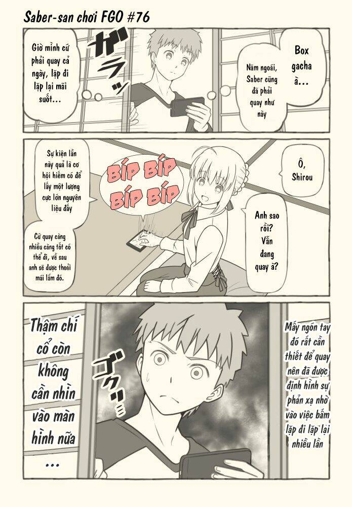 Saber-San Chơi Fgo! Chapter 51 - Trang 2