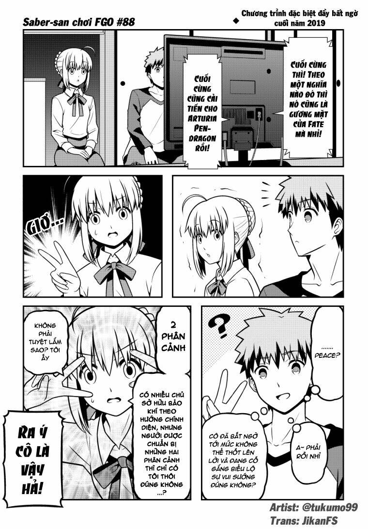 Saber-San Chơi Fgo! Chapter 51 - Trang 2