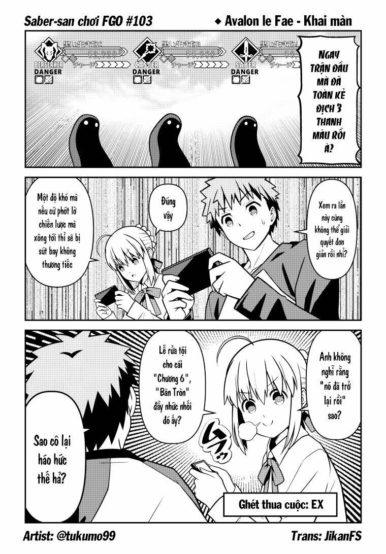 Saber-San Chơi Fgo! Chapter 51 - Trang 2