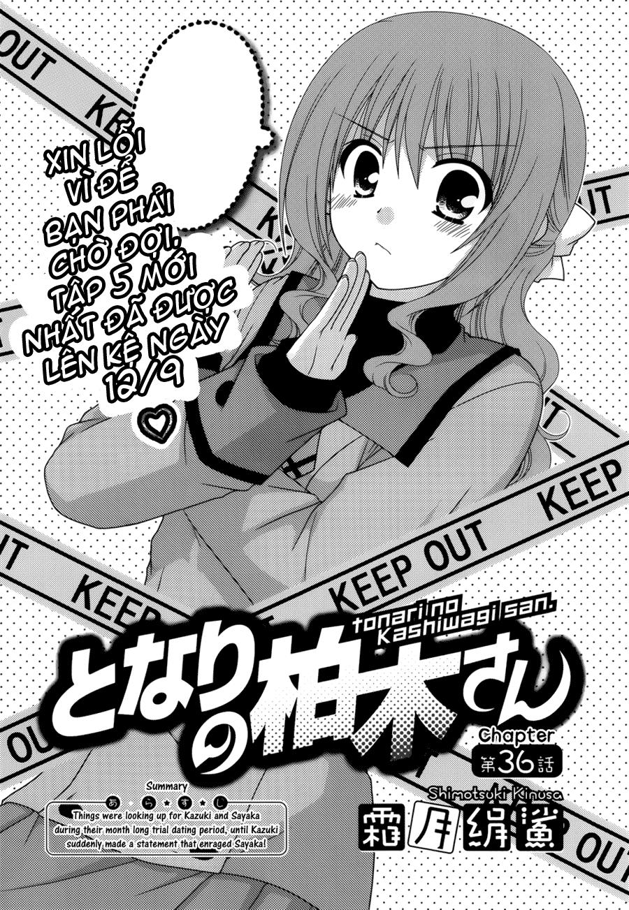 Tonari No Kashiwagi-San Chapter 36 - Trang 2