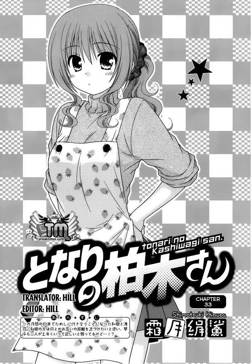 Tonari No Kashiwagi-San Chapter 33 - Trang 2