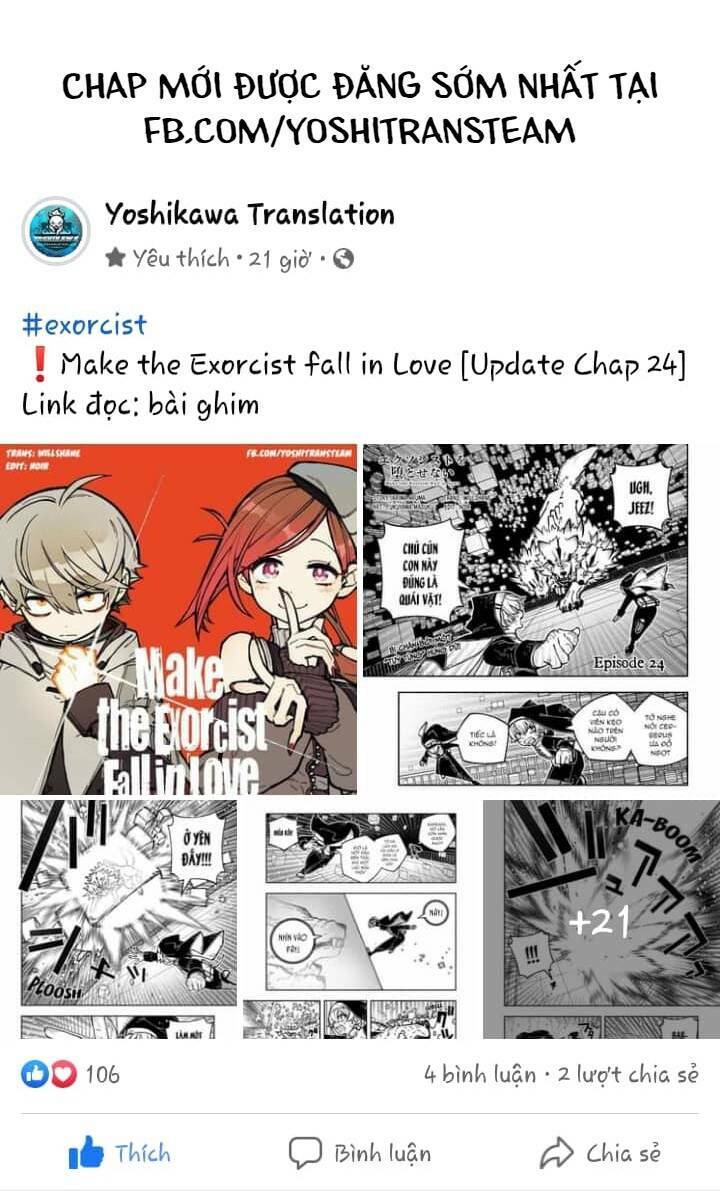 Make The Exorcist Fall In Love Chapter 24 - Trang 2