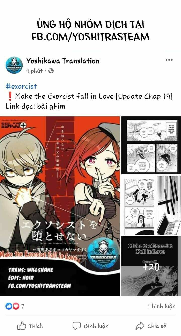 Make The Exorcist Fall In Love Chapter 19 - Trang 2