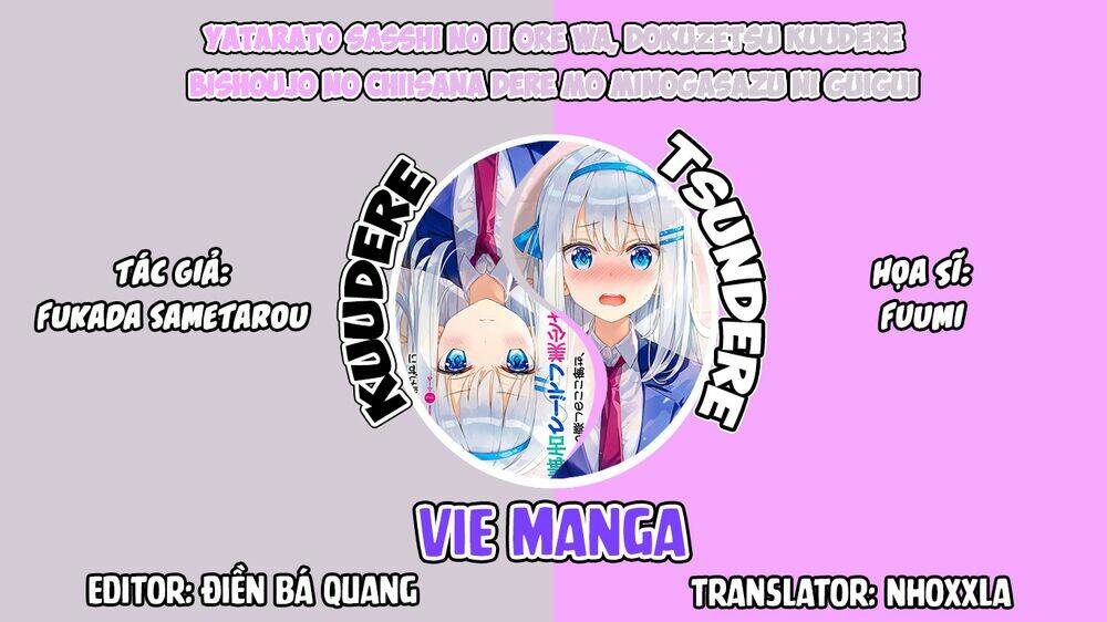 Yatarato Sasshi No Ii Ore Wa, Dokuzetsu Kuudere Bishoujo No Chiisana Dere Mo Minogasazu Ni Guigui Ik Chapter 1.2 - Trang 2