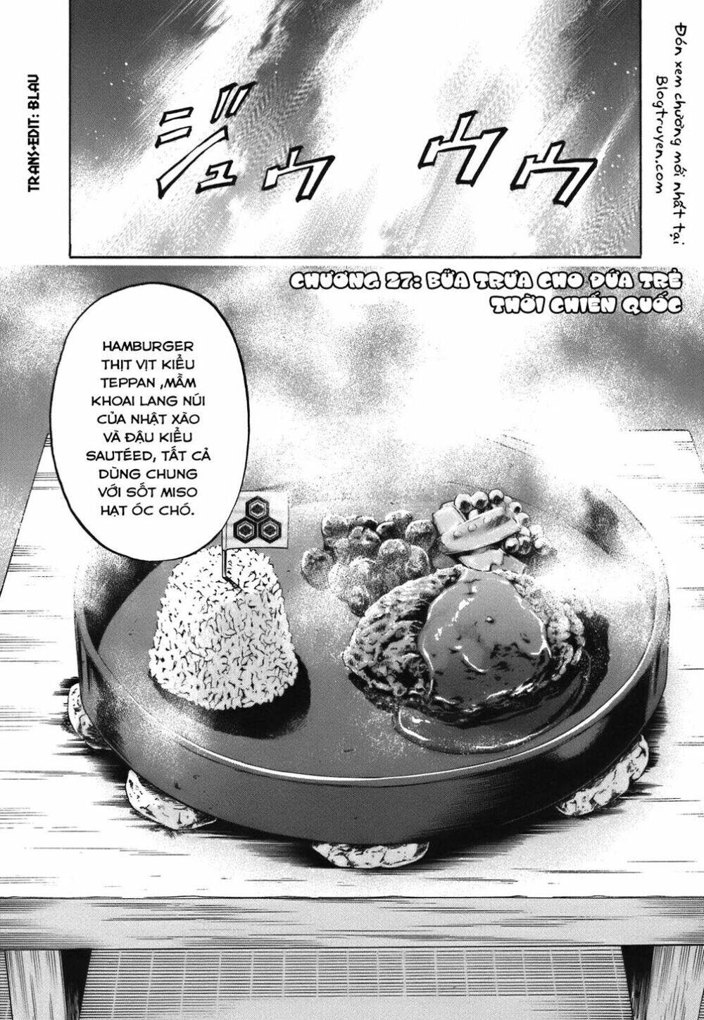 Nobunaga No Chef – Đầu Bếp Của Nobunaga Chapter 27 - Trang 2