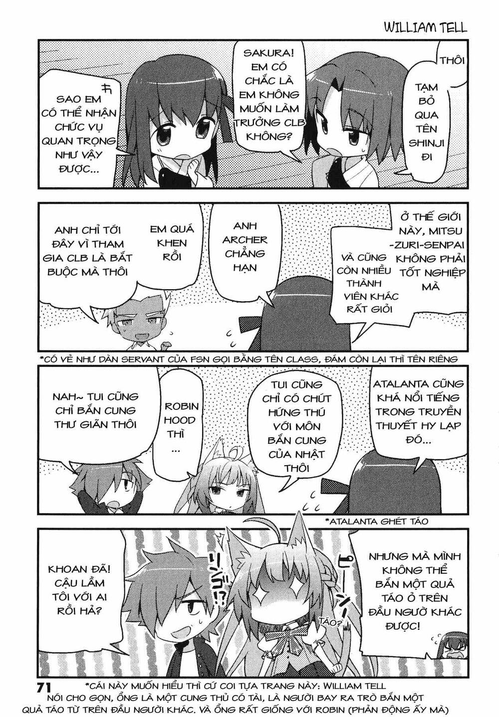 Type-Moon Gakuen – Chibi Chuki! Chapter 4 - Trang 2