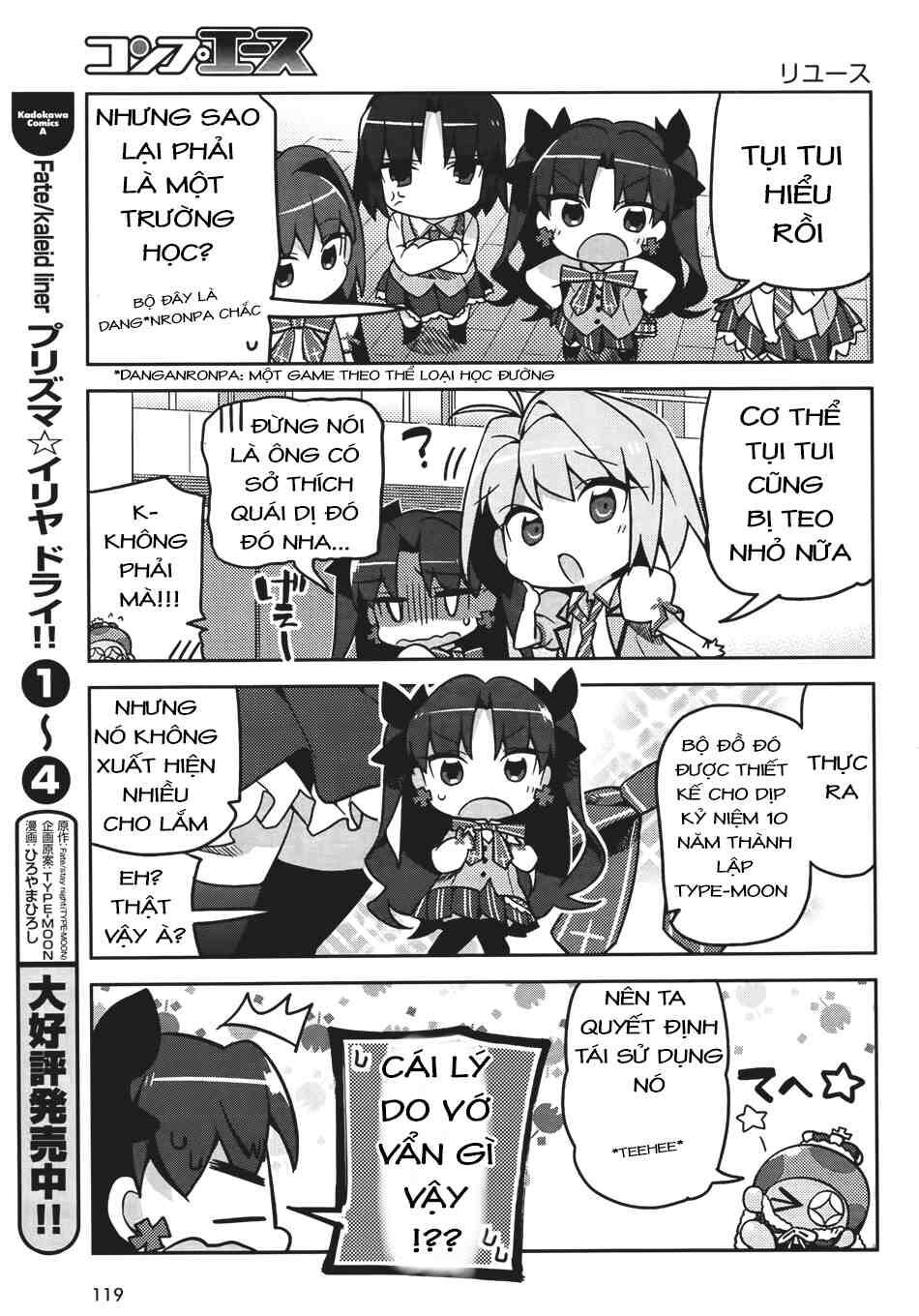 Type-Moon Gakuen – Chibi Chuki! Chapter 1 - Trang 2