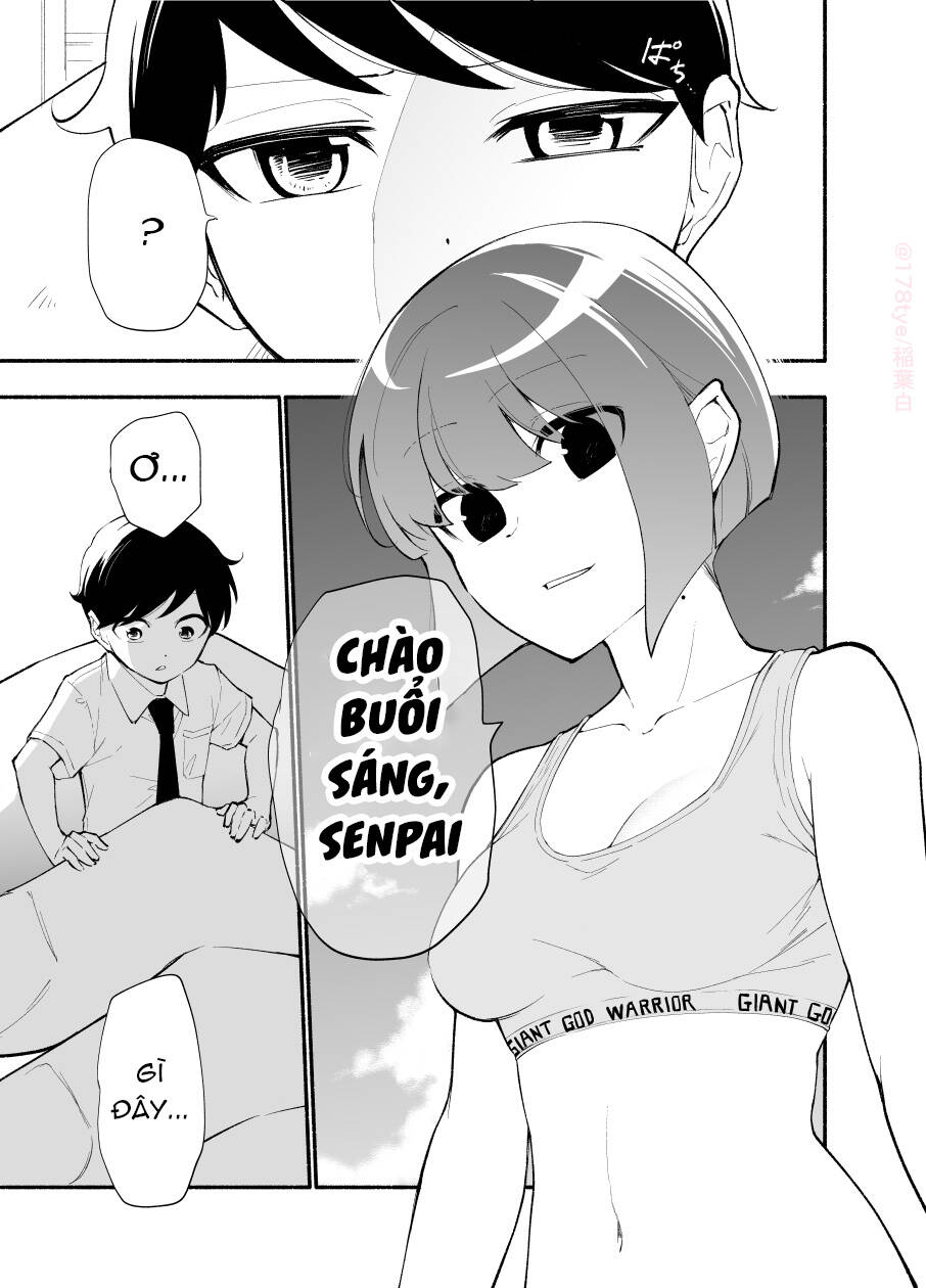 Koushinchou No Kouhai (♀) To Teishinchou No Senpai (♂) Ga Renai Ni Hatten Suru Made Chapter 21.5 - Trang 2