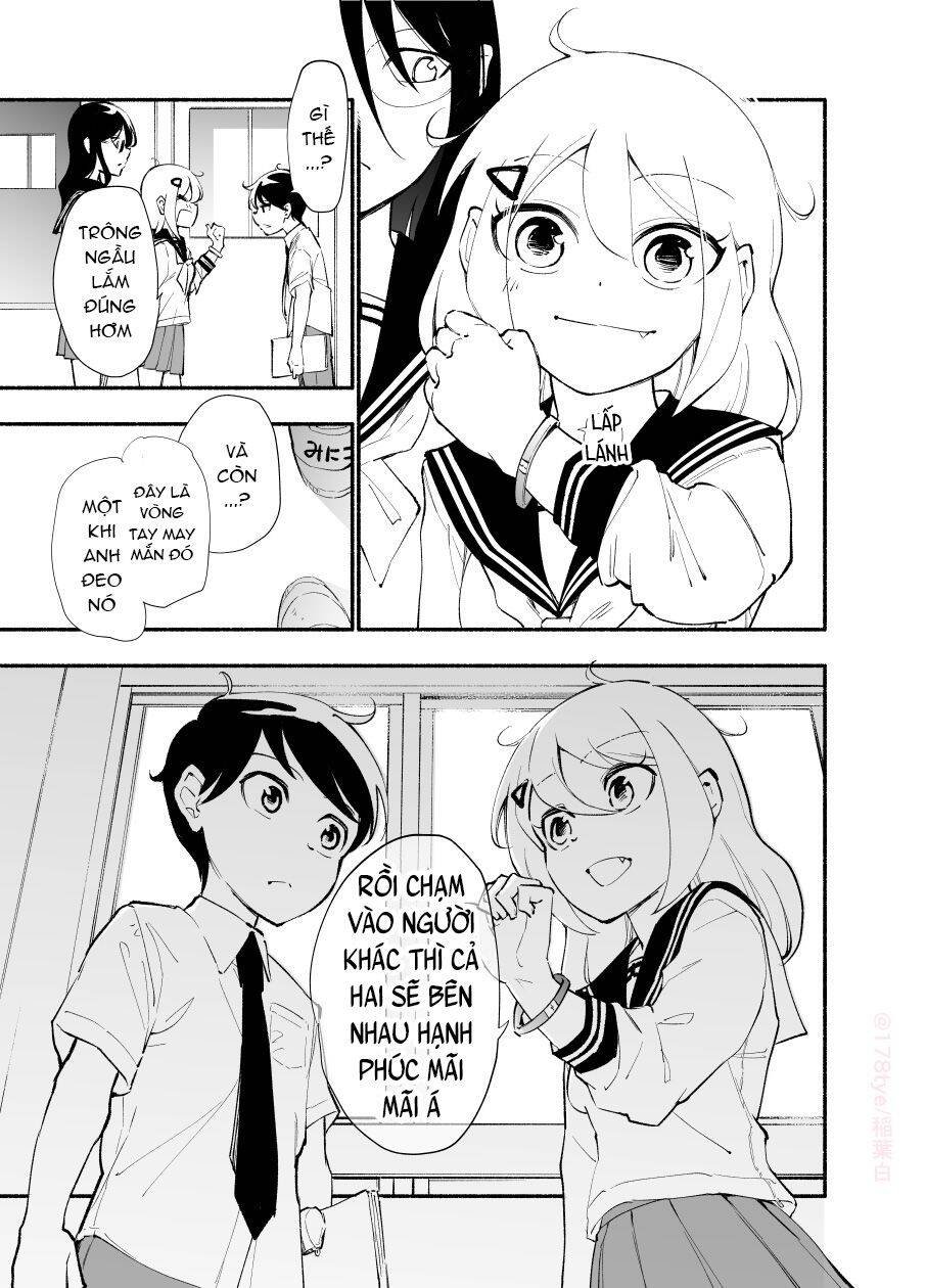 Koushinchou No Kouhai (♀) To Teishinchou No Senpai (♂) Ga Renai Ni Hatten Suru Made Chapter 21 - Trang 2