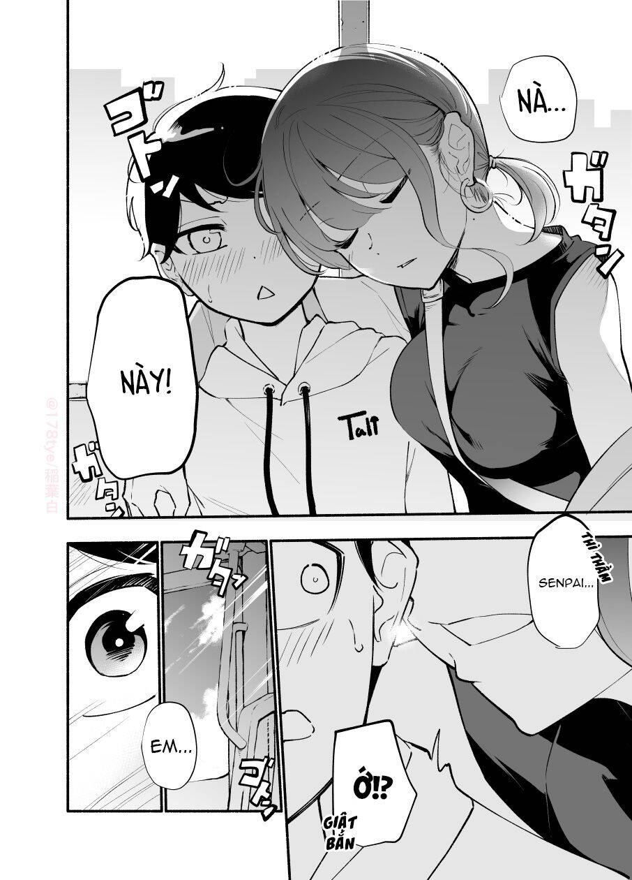 Koushinchou No Kouhai (♀) To Teishinchou No Senpai (♂) Ga Renai Ni Hatten Suru Made Chapter 20 - Trang 2