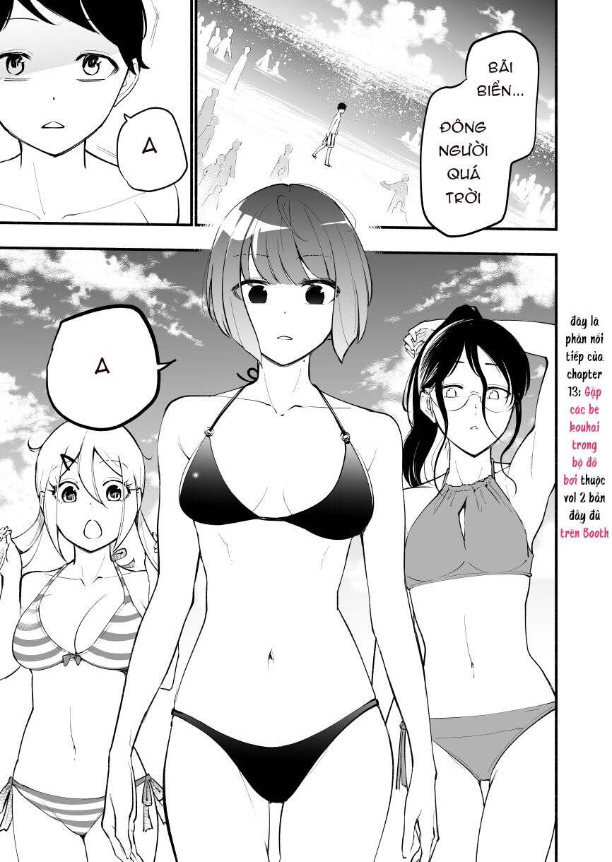 Koushinchou No Kouhai (♀) To Teishinchou No Senpai (♂) Ga Renai Ni Hatten Suru Made Chapter 15 - Trang 2