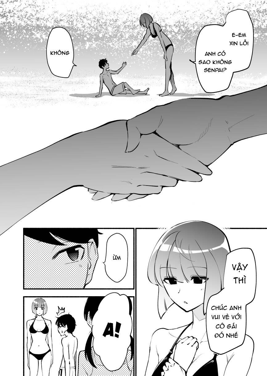 Koushinchou No Kouhai (♀) To Teishinchou No Senpai (♂) Ga Renai Ni Hatten Suru Made Chapter 15 - Trang 2