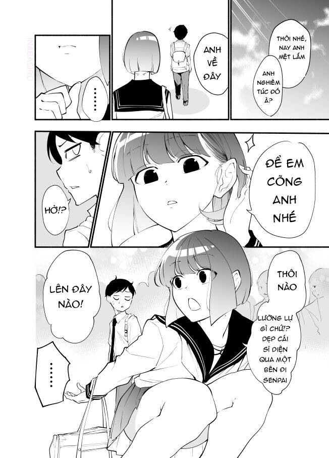 Koushinchou No Kouhai (♀) To Teishinchou No Senpai (♂) Ga Renai Ni Hatten Suru Made Chapter 11 - Trang 2