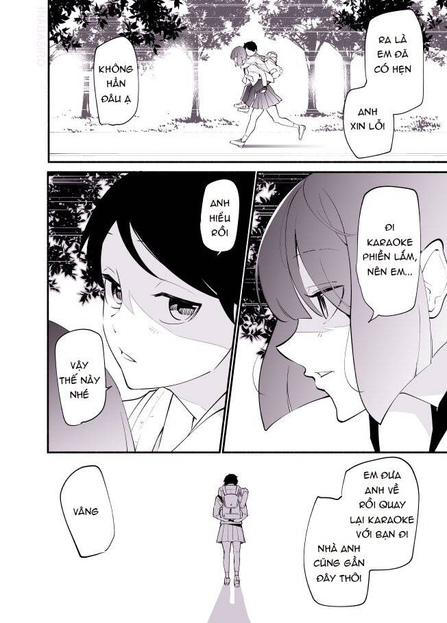 Koushinchou No Kouhai (♀) To Teishinchou No Senpai (♂) Ga Renai Ni Hatten Suru Made Chapter 11 - Trang 2