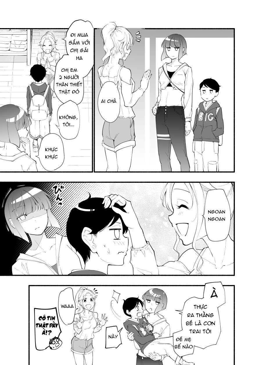 Koushinchou No Kouhai (♀) To Teishinchou No Senpai (♂) Ga Renai Ni Hatten Suru Made Chapter 10 - Trang 2