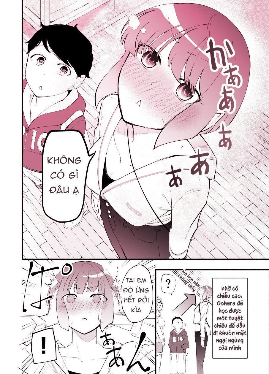 Koushinchou No Kouhai (♀) To Teishinchou No Senpai (♂) Ga Renai Ni Hatten Suru Made Chapter 10 - Trang 2