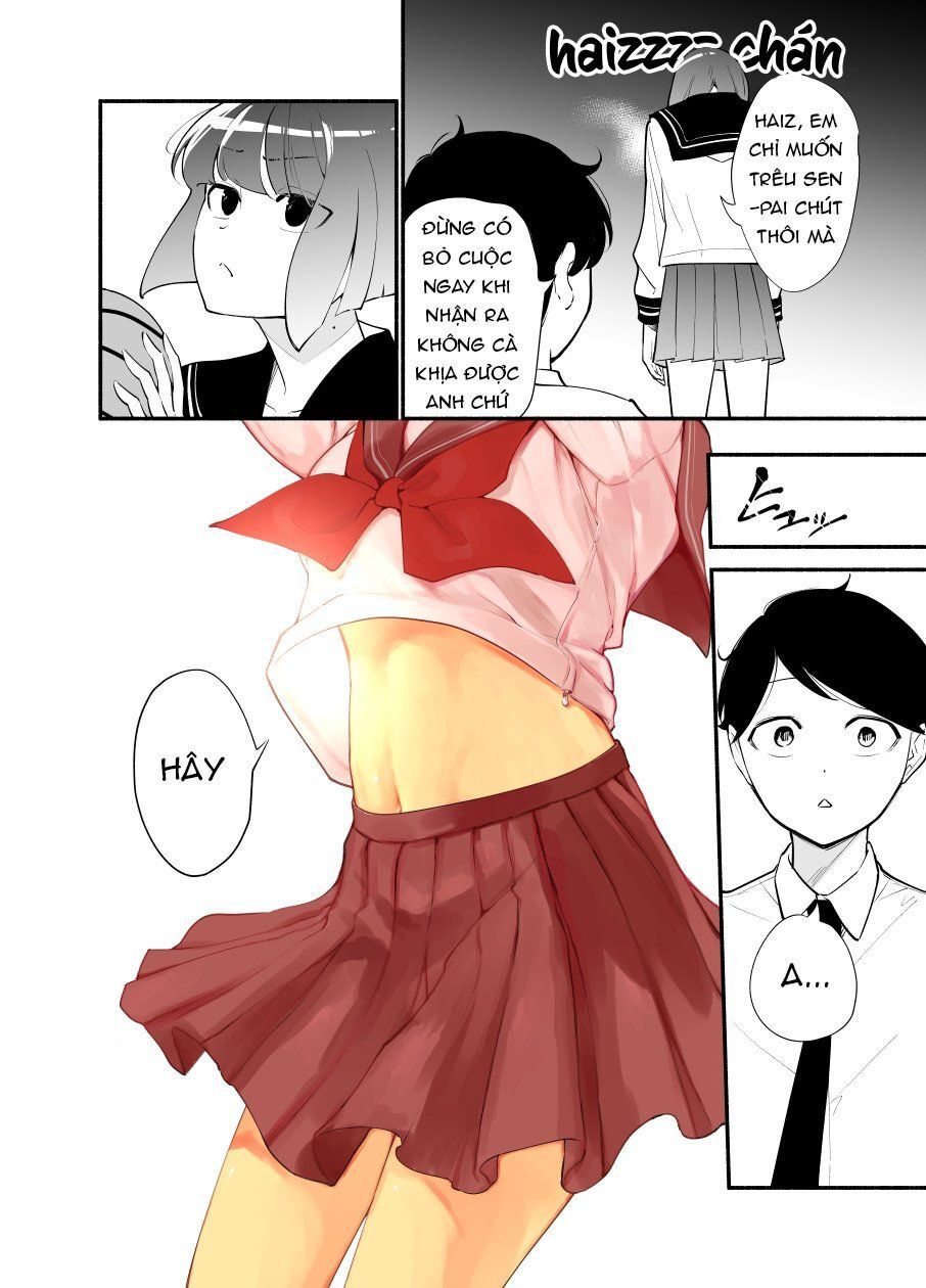 Koushinchou No Kouhai (♀) To Teishinchou No Senpai (♂) Ga Renai Ni Hatten Suru Made Chapter 8 - Trang 2