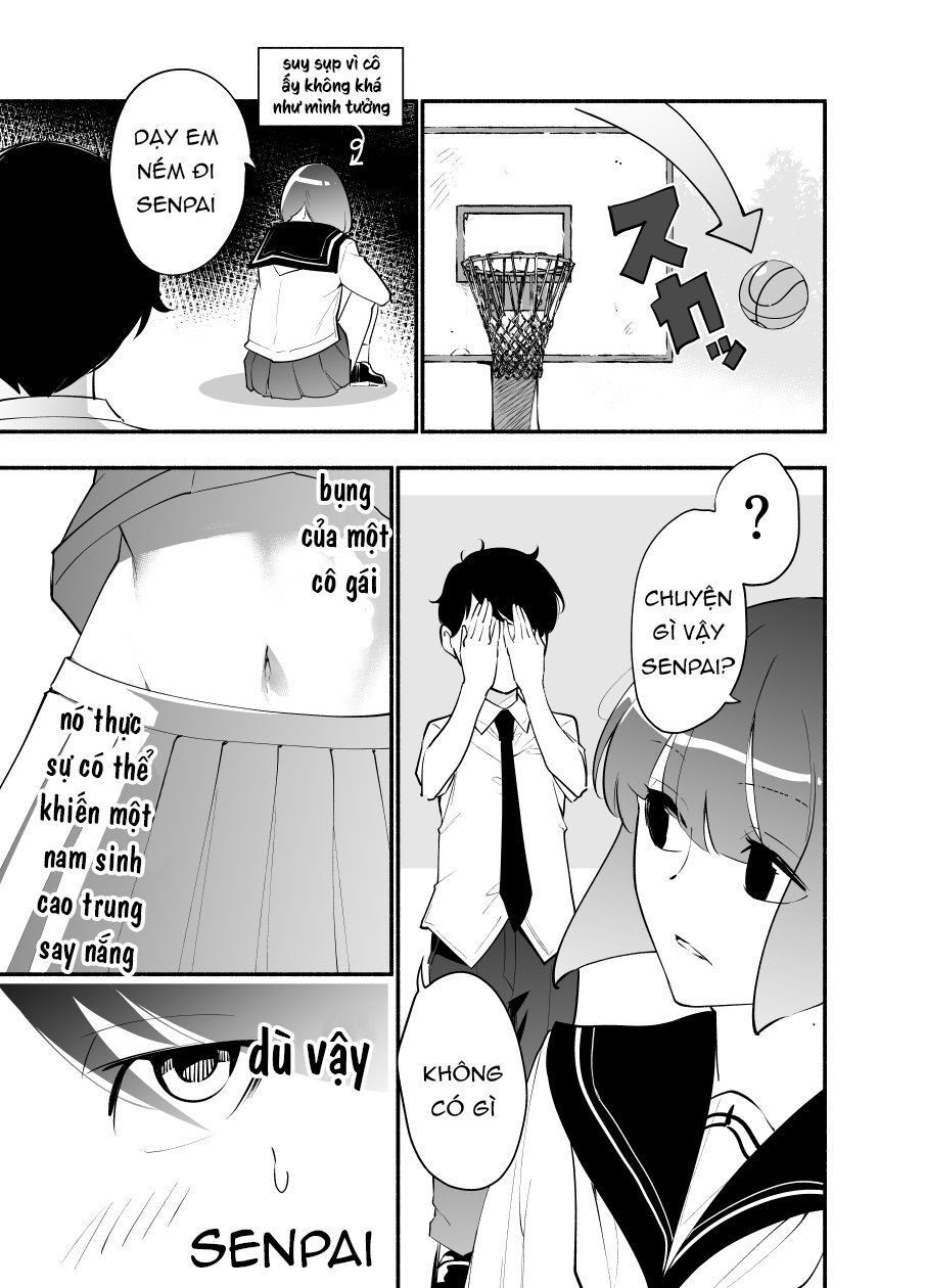 Koushinchou No Kouhai (♀) To Teishinchou No Senpai (♂) Ga Renai Ni Hatten Suru Made Chapter 8 - Trang 2