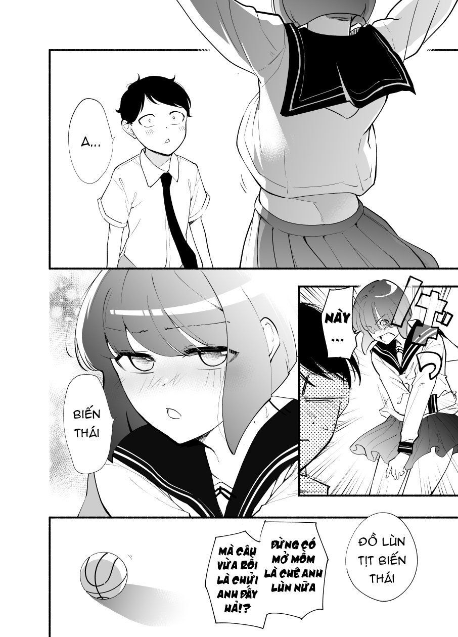 Koushinchou No Kouhai (♀) To Teishinchou No Senpai (♂) Ga Renai Ni Hatten Suru Made Chapter 8 - Trang 2