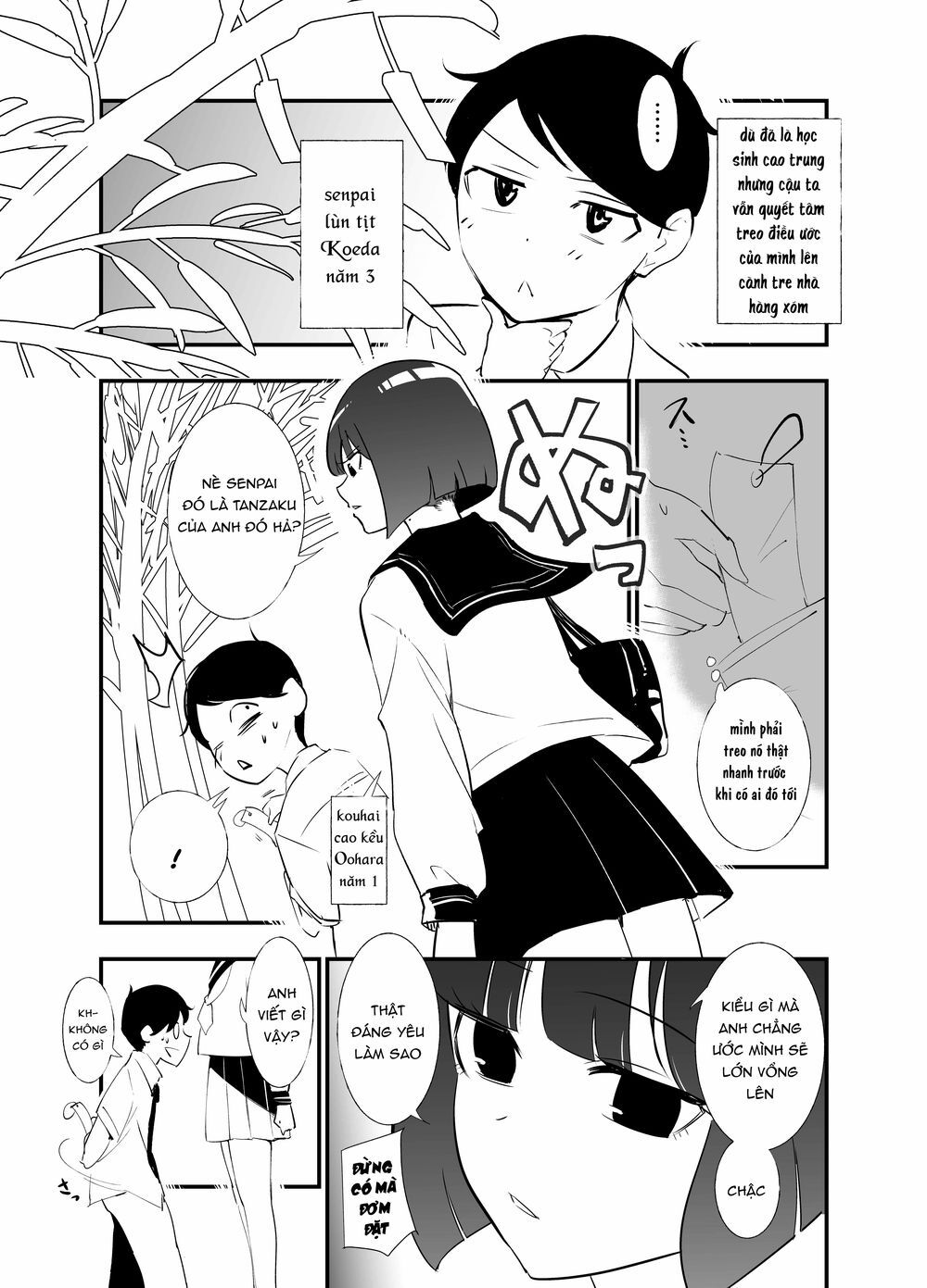 Koushinchou No Kouhai (♀) To Teishinchou No Senpai (♂) Ga Renai Ni Hatten Suru Made Chapter 2 - Trang 2