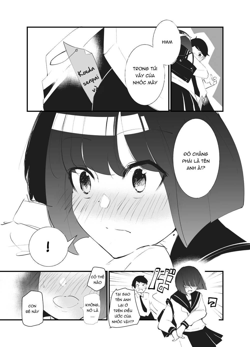 Koushinchou No Kouhai (♀) To Teishinchou No Senpai (♂) Ga Renai Ni Hatten Suru Made Chapter 2 - Trang 2