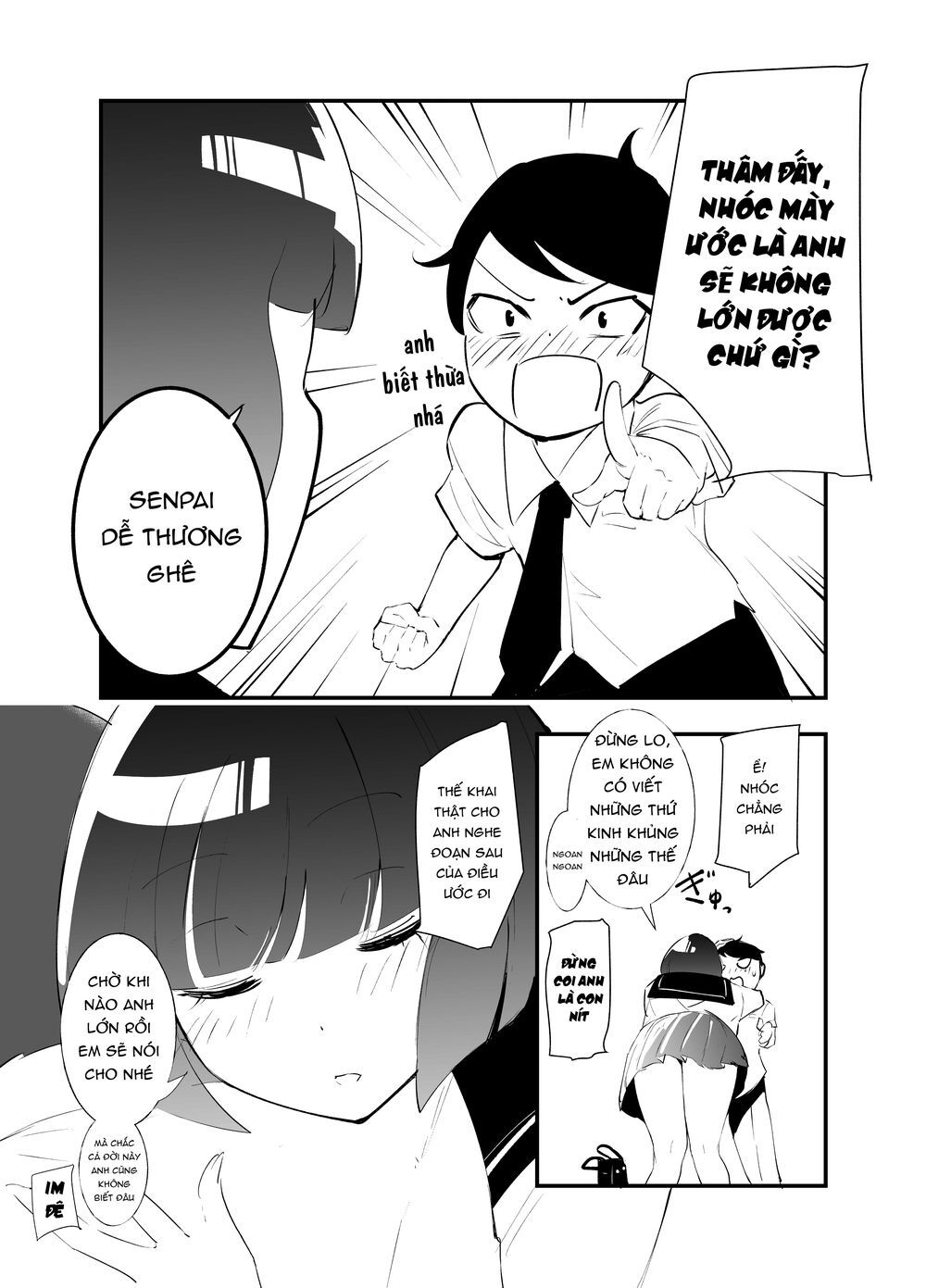 Koushinchou No Kouhai (♀) To Teishinchou No Senpai (♂) Ga Renai Ni Hatten Suru Made Chapter 2 - Trang 2