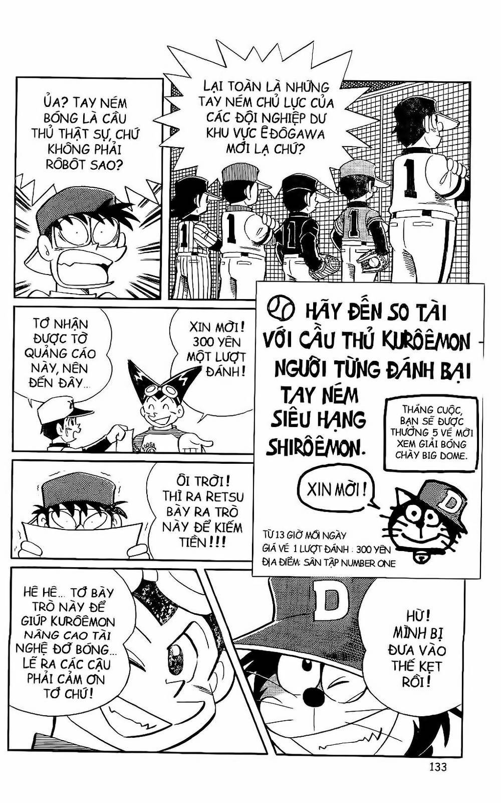 Doraemon Bóng Chày Chapter 62 - Trang 2