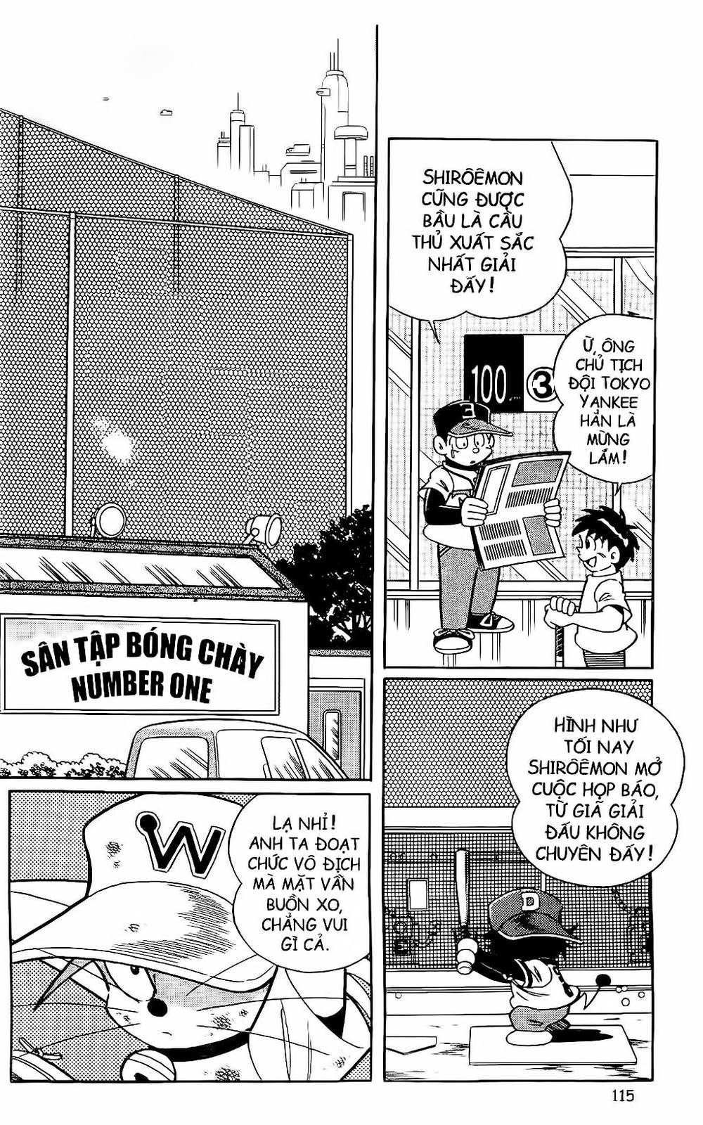 Doraemon Bóng Chày Chapter 61 - Trang 2