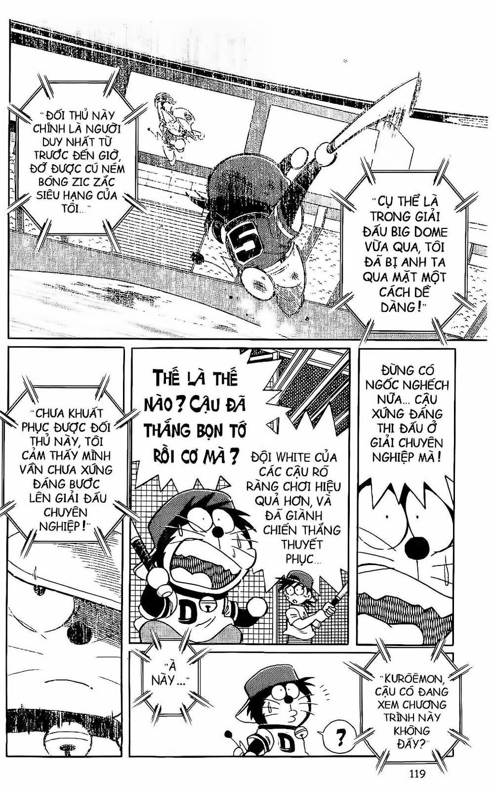 Doraemon Bóng Chày Chapter 61 - Trang 2