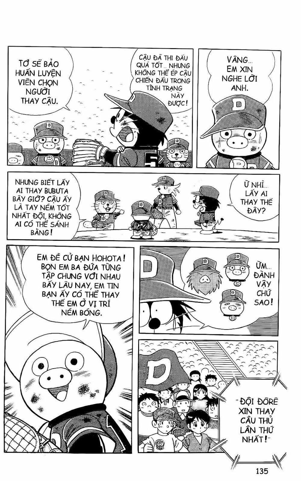 Doraemon Bóng Chày Chapter 56 - Trang 2