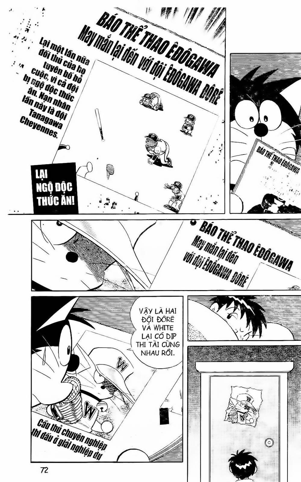 Doraemon Bóng Chày Chapter 54 - Trang 2