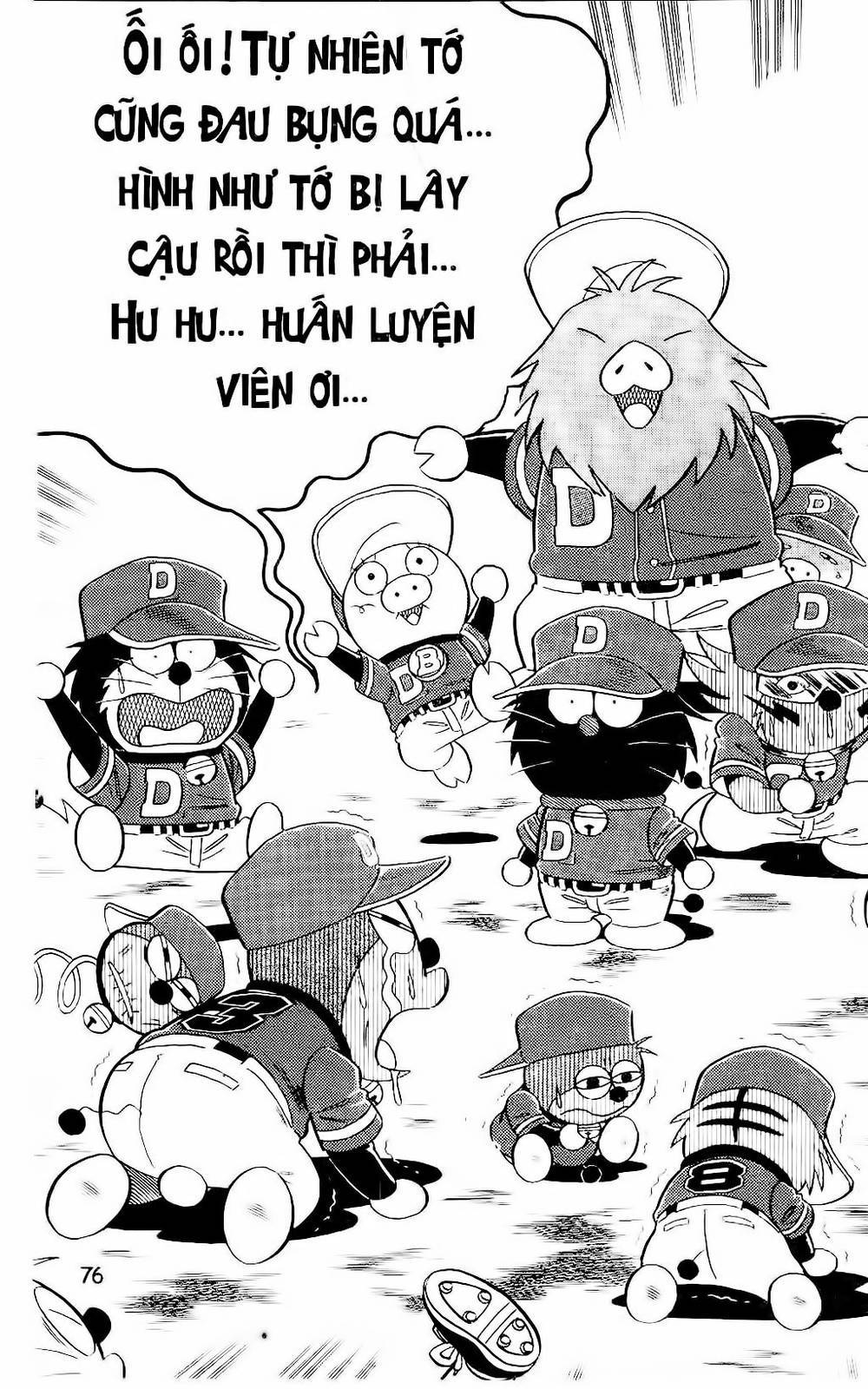 Doraemon Bóng Chày Chapter 54 - Trang 2