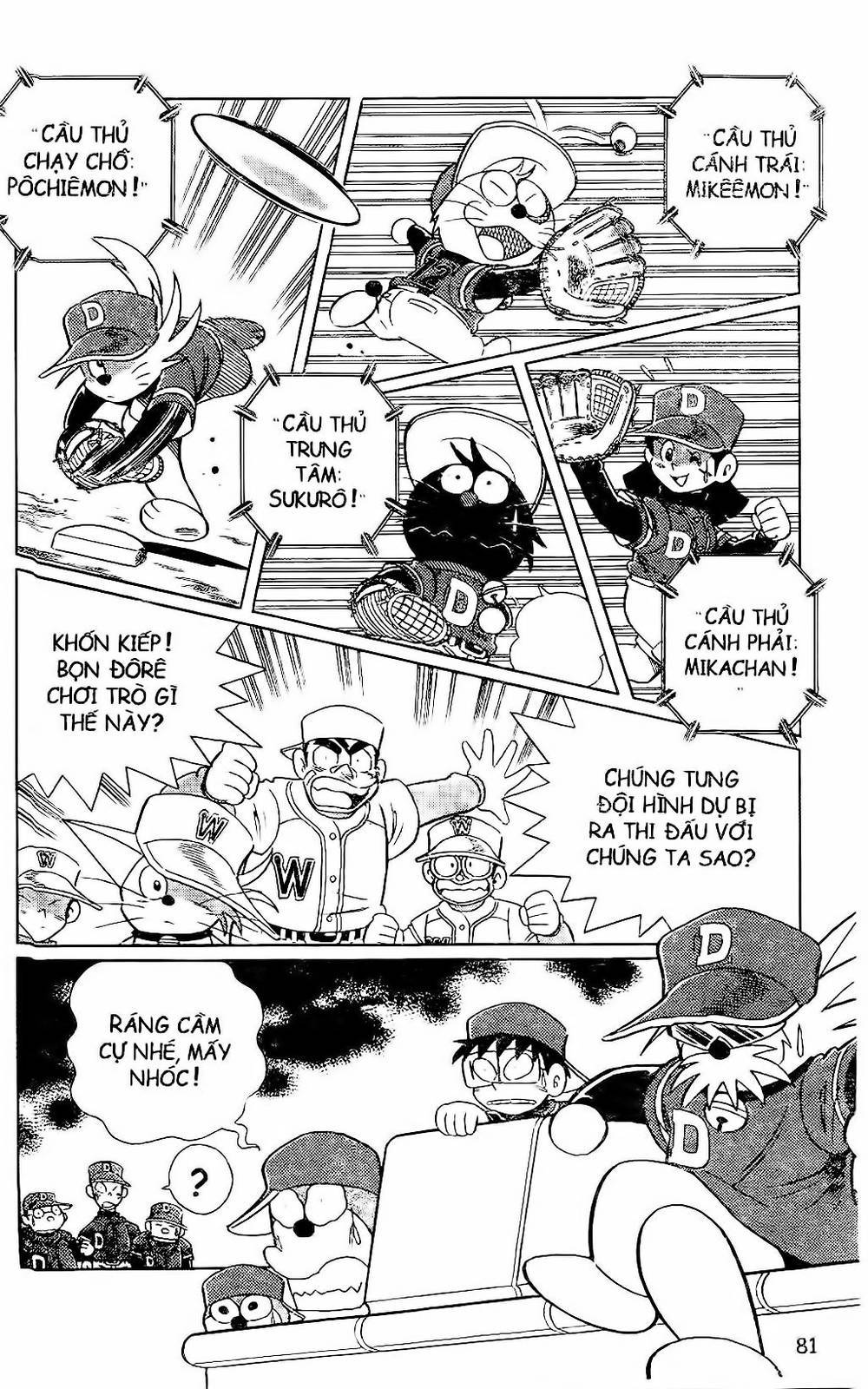 Doraemon Bóng Chày Chapter 54 - Trang 2