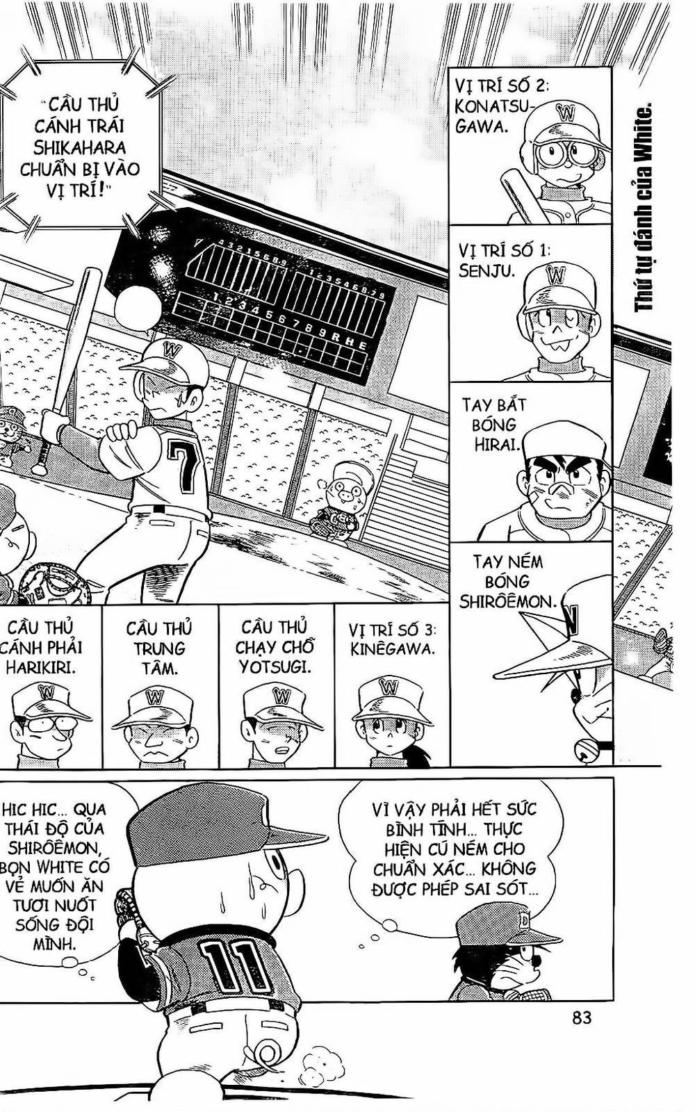 Doraemon Bóng Chày Chapter 54 - Trang 2