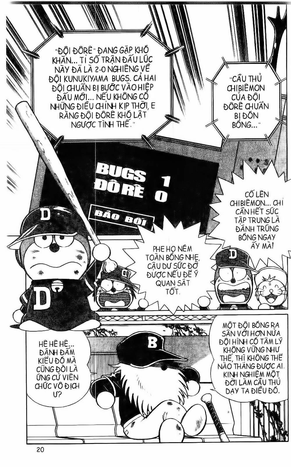 Doraemon Bóng Chày Chapter 40 - Trang 2